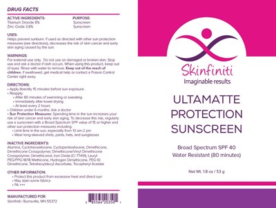Package Label (Skinfiniti 203)